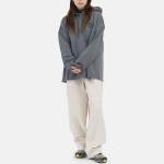 Толстовка женская серая Stussy - фото 3