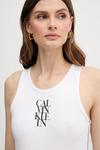 Топ Calvin Klein Jeans, белый - фото 4