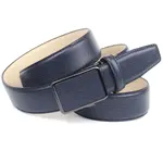 Кожаный ремень Anthony Crown Anthoni Crown, синий - фото