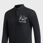 Футболка поло мужская черная ARMANI EXCHANGE - фото 7