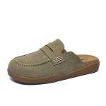 TEMPUR Сандалии с закрытым носком унисекс хаки - фото