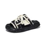 Слайдеры мужские черные V ZERO FIVE - фото