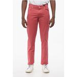 Джинсы ID LUXURY Straight Fit с вышитым логотипом Corneliani, Red - фото