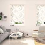 Рулонные шторы Lichtblick Stripy Boho Rectangle, 70x150x6 см, бежевый - фото 3