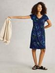 Платье Tallie с цветочным принтом White Stuff, Blue/Multi - фото 4