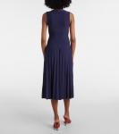 Платье миди Elyse Staud, темно-синий - фото 3
