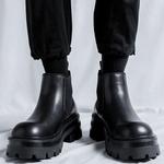 Ботинки Челси мужские черный Gzz - фото 8