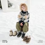 Детские зимние ботинки для детей EBMINI, черный - фото 6