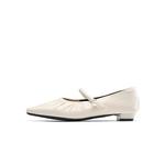 Туфли Мэри Джейн женские бежевый Eblan - фото