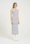 Платье-Рубашка drew sl reversible noos Gestuz, White With Black Stripe - фото 2