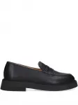 Кожаные лоферы A.P.C., черный - фото