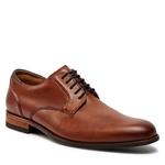 Туфли Clarks Craftarlo Lace 26177697 Tan Leather, коричневый - фото 2