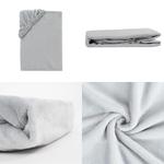 Простыня Carpe Sonno серебристый, 160/200 см - фото 3