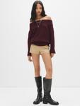 Свитер Pull&Bear, Wine Red - фото 2