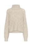 Джемпер Culture CUKIMMY ROLLNECK, Oyster Gray Solid Melange/Beige - фото 5