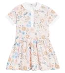 Хлопковое платье Il Gufo, Pink Pepper - фото