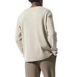 Футболка Elevate Waffle Long мужская Alo Yoga, Ecru/Bone - фото 6