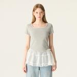 Футболка женская KIRSH, серый - фото 4