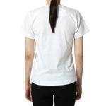 Футболка colored heart tee 'white pink' Comme Des Garcons Play, белый - фото 4