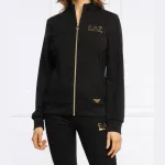 Толстовка обычного кроя Ea7, черный - фото