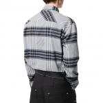 Рубашка мужская серая Louis Vuitton, серый - фото 5