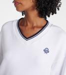 Свитшот с логотипом Iona Varley, White/Navy - фото 4