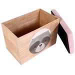 Игрушечный сундук, розовый - фото 4