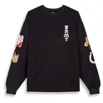 Лонгслив Grimey Lone Hand, черный - фото