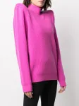 Джемпер с объемными плечами BALENCIAGA, розовый - фото 3