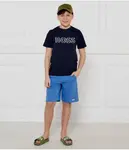 Футболка Regular fit Boss Kidswear, синий - фото 2