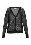 Вязаный кардиган Usha, черный - фото