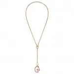 HERMES Колье для женщин Gold/Red - фото