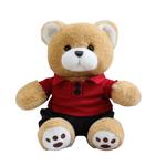 Плюшевая кукла мишка 20 см высотой OUYIN - фото 4