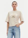 Футболка обычного кроя Niamey 104604 A2CS Pinko, бежевый - фото