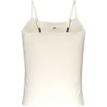 Футболка без рукавов Tommy Jeans Essential Strap, бежевый - фото 2