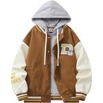 Бейсбольная куртка унисекс Doraemon, Зеленый - фото 19