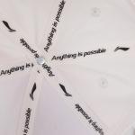 LINING Хлопковая бейсболка унисекс, Ivory White - фото 5