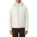 Куртка утепленная с капюшоном Moncler, белый - фото