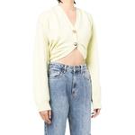 Alexander Wang SS22 Вязаный свитер Women's Yellow - фото 6