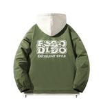 FIDO DIDO Стеганая куртка унисекс, Армейский Зеленый - фото 6