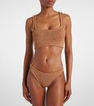 Бикини Xandra Hunza G, Metallic Cocoa - фото 2