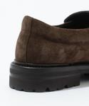 Замшевые лоферы SMOTP8482 James Perse, цвет 48 Dark Brown - фото 6
