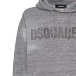 Худи с логотипом Dsquared 2, серый - фото 7