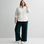 Куртка Plus size mixed media Tek Gear, Ivory Tusk - фото 4