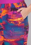 Брюки ABSTRACT SUNSET ELASTIC WAIST PALAZZO Ulla Popken, мультиколор - фото 4