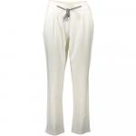 Белые хлопковые брюки U.S. Polo Assn., белый - фото