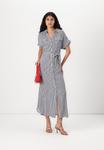 Платье-рубашка VMBUMPY ANKLE SHIRT DRESS Vero Moda, белый - фото 2