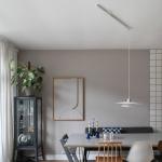 Lightswing Система подвеса для подвесного светильника - Одинарный - 110 см - Матовый белый - Регулируемый подвес светильника - Подвесной светильник, сдвигается и поворачивается - фото 8