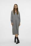 Платье Vero Moda JUPITER, Medium Grey Melange/Dark Grey - фото 5