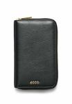 Кошелек ECCO Wallet ZIPPED, Black - фото